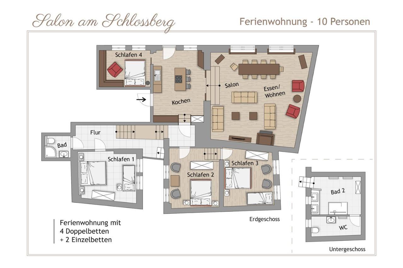 Salon Am Schlossberg Quedlinbourg Extérieur photo